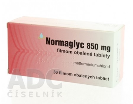 Normaglyc 850 mg. 90 tablets